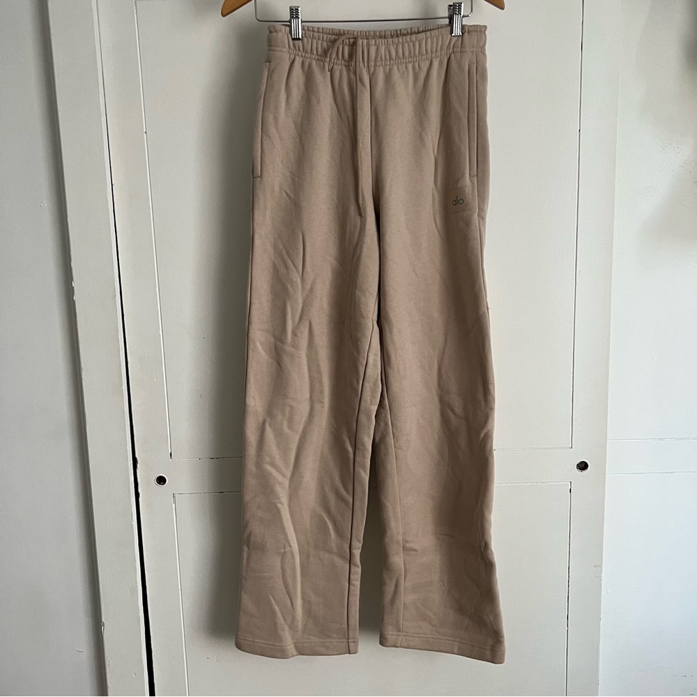 Alo Yoga Renowned Heavy Weight Sweatpants Sand Dune